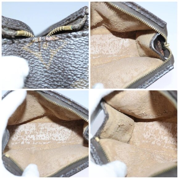 LOUIS VUITTON Monogram Poche Toilette 15 Pouch M47546 LV Auth 101023 - Picture 15 of 16